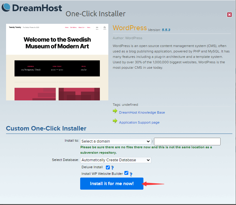 DreamHost建站教程,从0到1使用DreamHost+WordPress搭建一个外贸网站