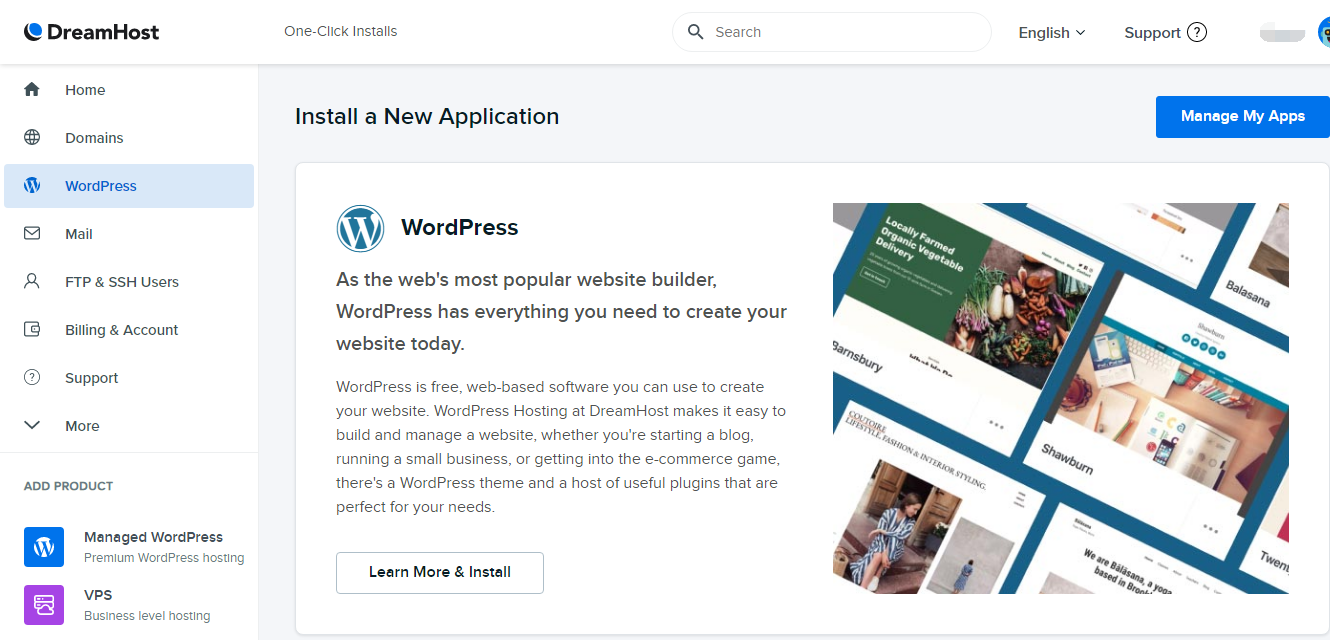 DreamHost建站教程,从0到1使用DreamHost+WordPress搭建一个外贸网站